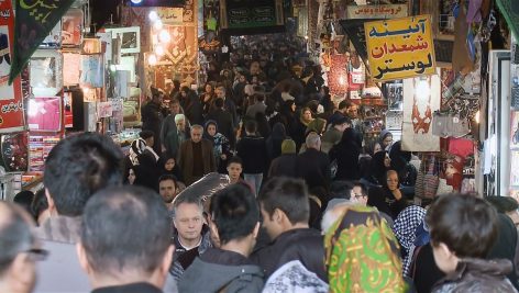 شلوغی بازار بزرگ